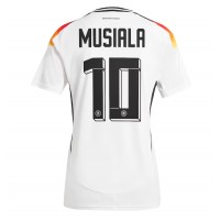 Germany Jamal Musiala #10 Replica Home Shirt Ladies Euro 2024 Short Sleeve